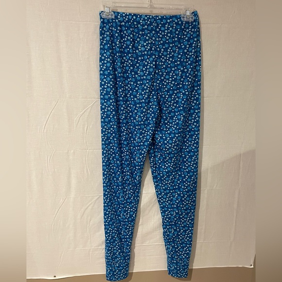 Blue and white polka dots pants. Go Under size L - Picture 3 of 3